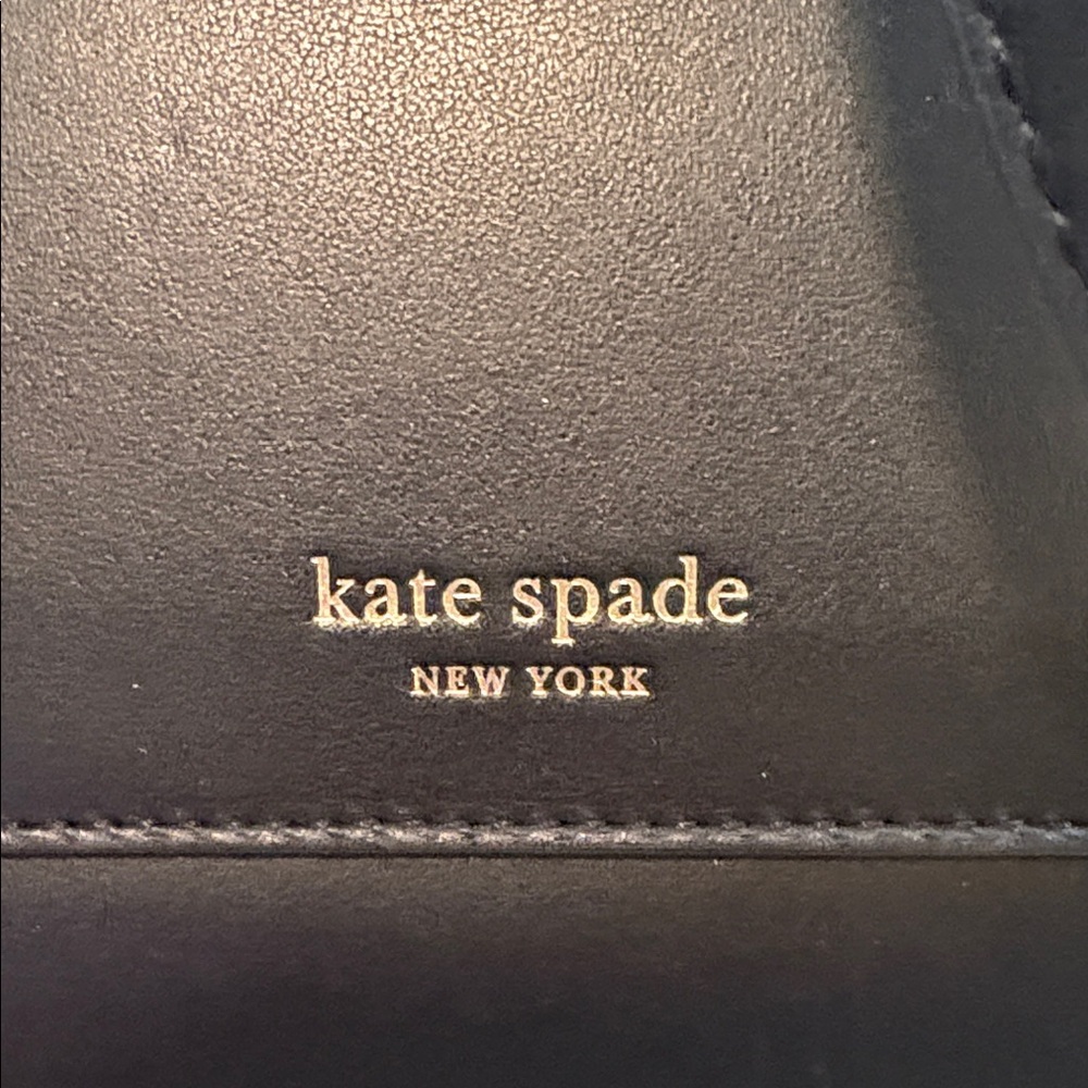 Kate Spade Black Textured Backpack - Picture 3 of 15